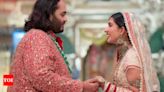 First pictures of newly wed Anant Ambani and Radhika Merchant out! - Times of India