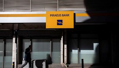 Greece's Piraeus Bank second-quarter profit more than doubles
