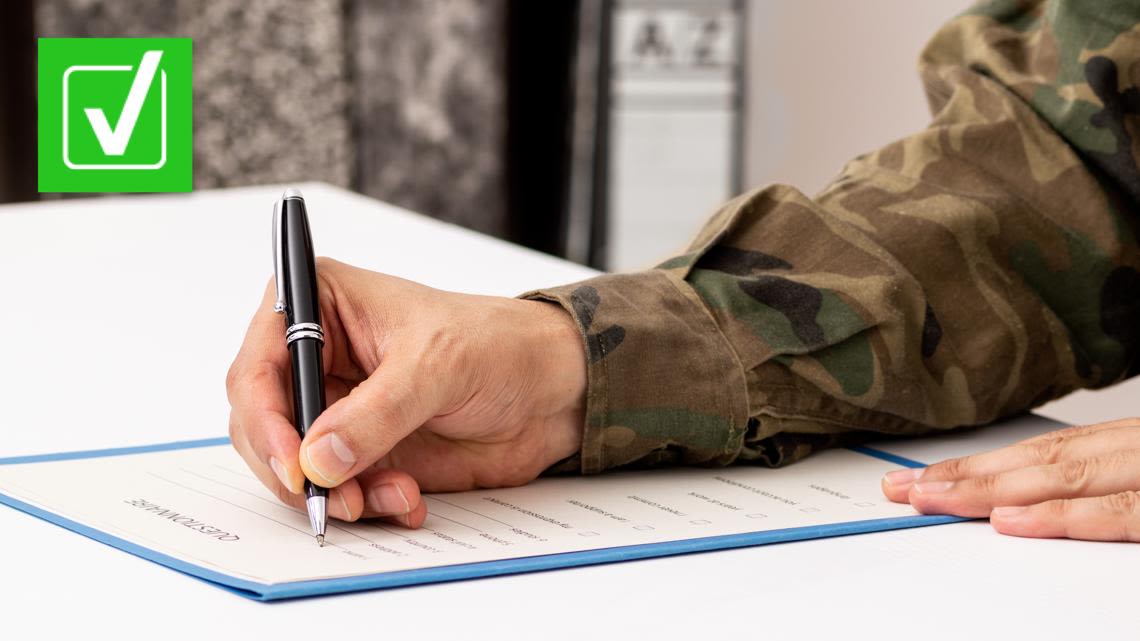 Yes, Project 2025 recommends requiring military entrance exams for public high school students