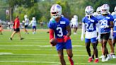 WATCH: Damar Hamlin takes in first practice in pads at Bills camp