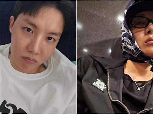 BTS’ J-Hope kicks off October with his first Instagram dump of fun selfies and candid moments | - Times of India