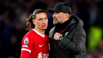 Jurgen Klopp defends under-fire Darwin Nunez after future speculation escalates