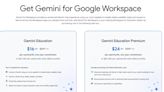 Google adds Gemini to its Education suite