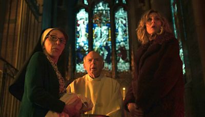 Christine Lahti, Michael Emerson & Katja Herbers on Baptizing the Antichrist on 'Evil'