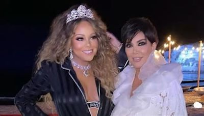 Kris Jenner slammed for ‘badly edited’ selfies with Mariah Carey