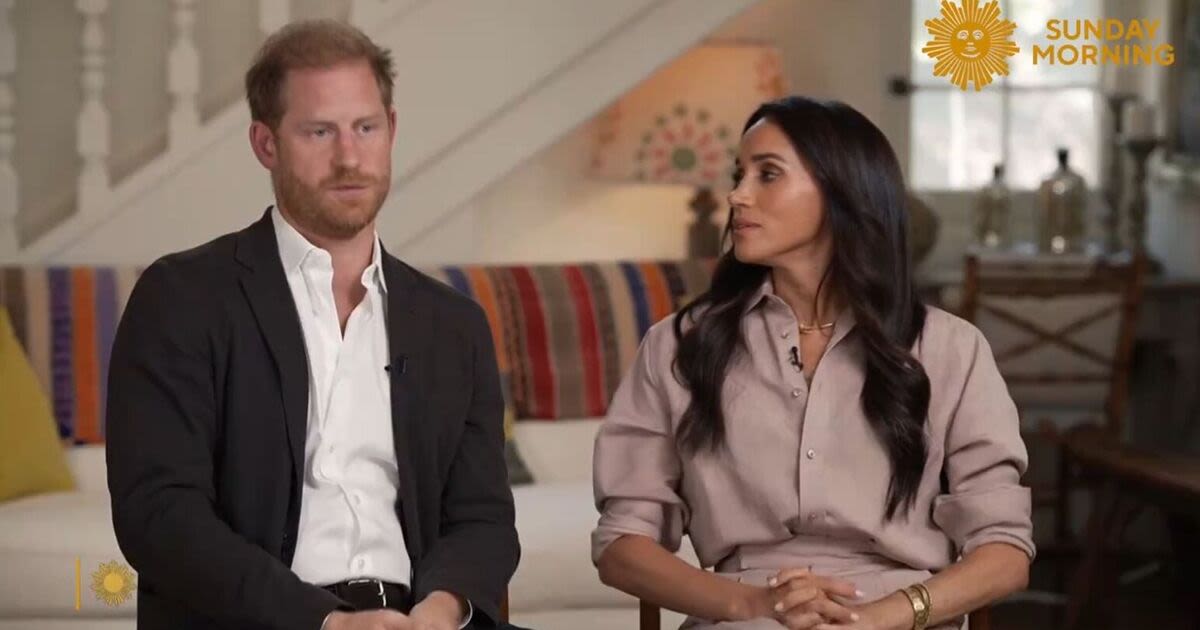 Harry warned 'watch what you're saying' after Meghan 'icy stare' in interview