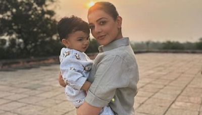 WATCH: A day in the life of Kajal Aggarwal as a mother to son Neil and it's too beautiful to miss