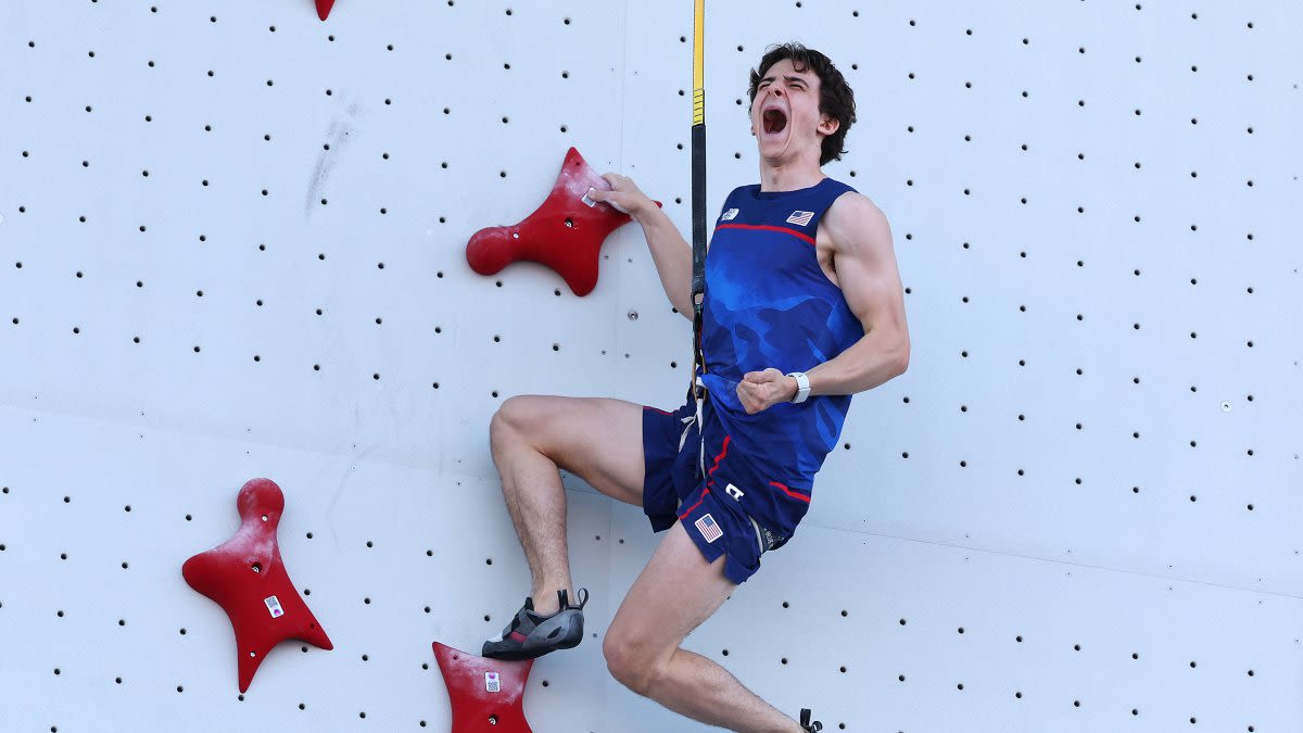 American teen Sam Watson sets speed climbing world record in Olympic debut