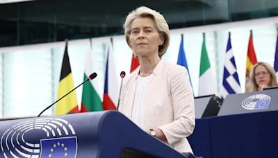 Parlamento reelige a Ursula von der Leyen como presidenta de la Comisión Europea para un segundo mandato