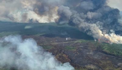 Out-of-control wildfire spurs evacuation order in northern Alberta
