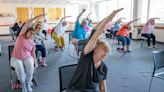 Chair yoga increasingly popular as seniors look for ways to stay fit