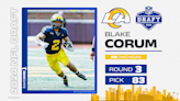 Rams select Michigan RB Blake Corum with 83rd pick