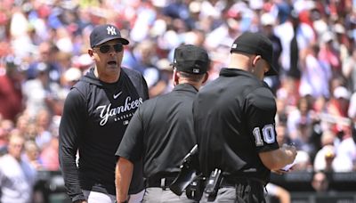 Hot Mic Catches Umpire Hunter Wendelstedt Ejecting New York Yankees Manager Aaron Boone