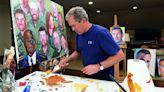 George W. Bush’s Original Paintings Are Making Their Disney Theme Park Debut