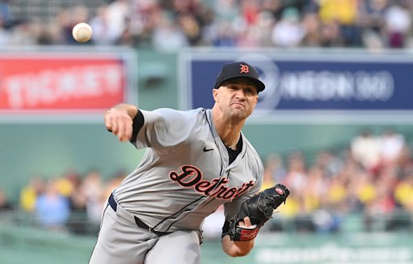 Detroit Tigers' Jack Flaherty flirts with no-hitter in 5-0 win over Boston Red Sox
