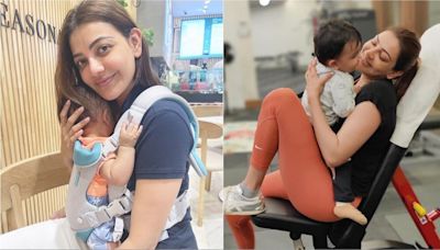 Kajal Aggarwal pumped milk for newborn on shoot: Took therapy to deal with mom guilt