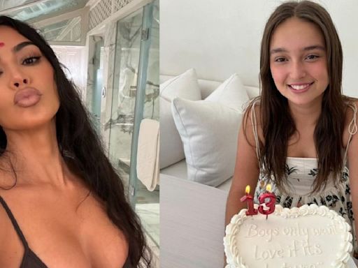 Kim Kardashian Wishes Ivana Trump's Daughter on Her Birthday As She Celebrates With a Taylor Swift Themed Cake