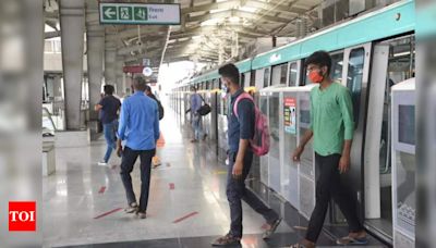 Aqua Line Achieves Record Ridership in September 2023 | Noida News - Times of India