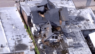 West suburban restaurant damaged in fire