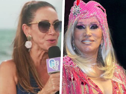 Lili Estefan reacciona a lo que dijo Laura León de su pareja vestido de mujer