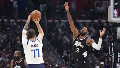 Luka Doncic and Kyrie Irving lead Mavs over Clippers 96-93 to tie series as Kawhi Leonard returns