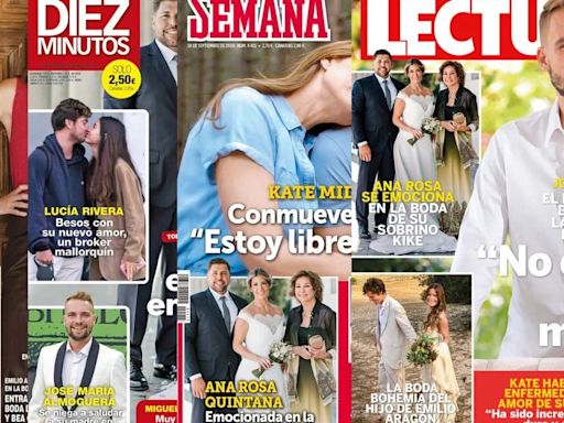 Las revistas del corazón esta semana: la dinamitada relación madre e hijo de Carmen Borrego y José María Almoguera