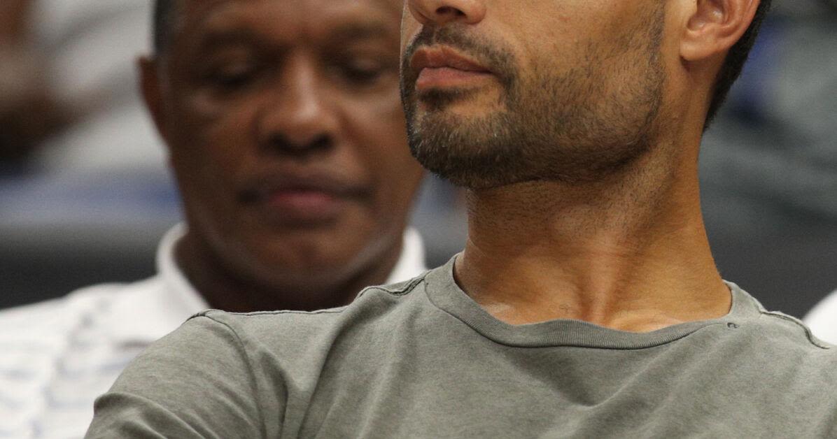 New Orleans Pelicans general manager Trajan Langdon during the BIG3 Playoffs at Smoothie King Center on Aug. 25, 2019, in New Orleans.