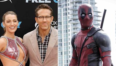 Blake Lively Wears Husband Ryan Reynolds' Button-Up Shirt & Jokes She Inspired Deadpool & Wolverine