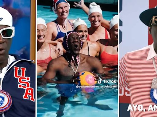 What’s Flavor Flav doing at the Olympics? Instagram comments lead to USA Water Polo team connection