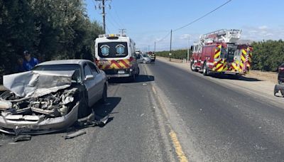 5 injured after multi-vehicle crash in Tulare County