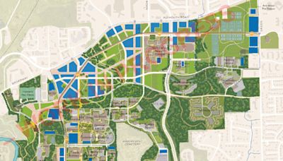 See updated maps for University of Michigan’s 25-year building plan