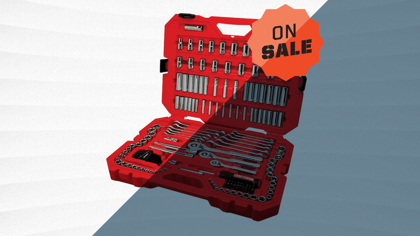 Score 50% Off This Craftsman Mechanics Tool Set at Lowe’s