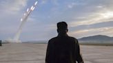 Video shows North Korea's Kim Jong Un watching multiple rocket launcher drill