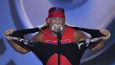 Surprise RNC Moment: Hulk Hogan Rips Shirt Off