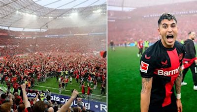 Histórico: el Bayern Leverkusen de Exequiel Palacios logró su primer título en la Bundesliga