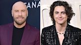 John Travolta Congratulates Timothée Chalamet for Matching His Box Office Record