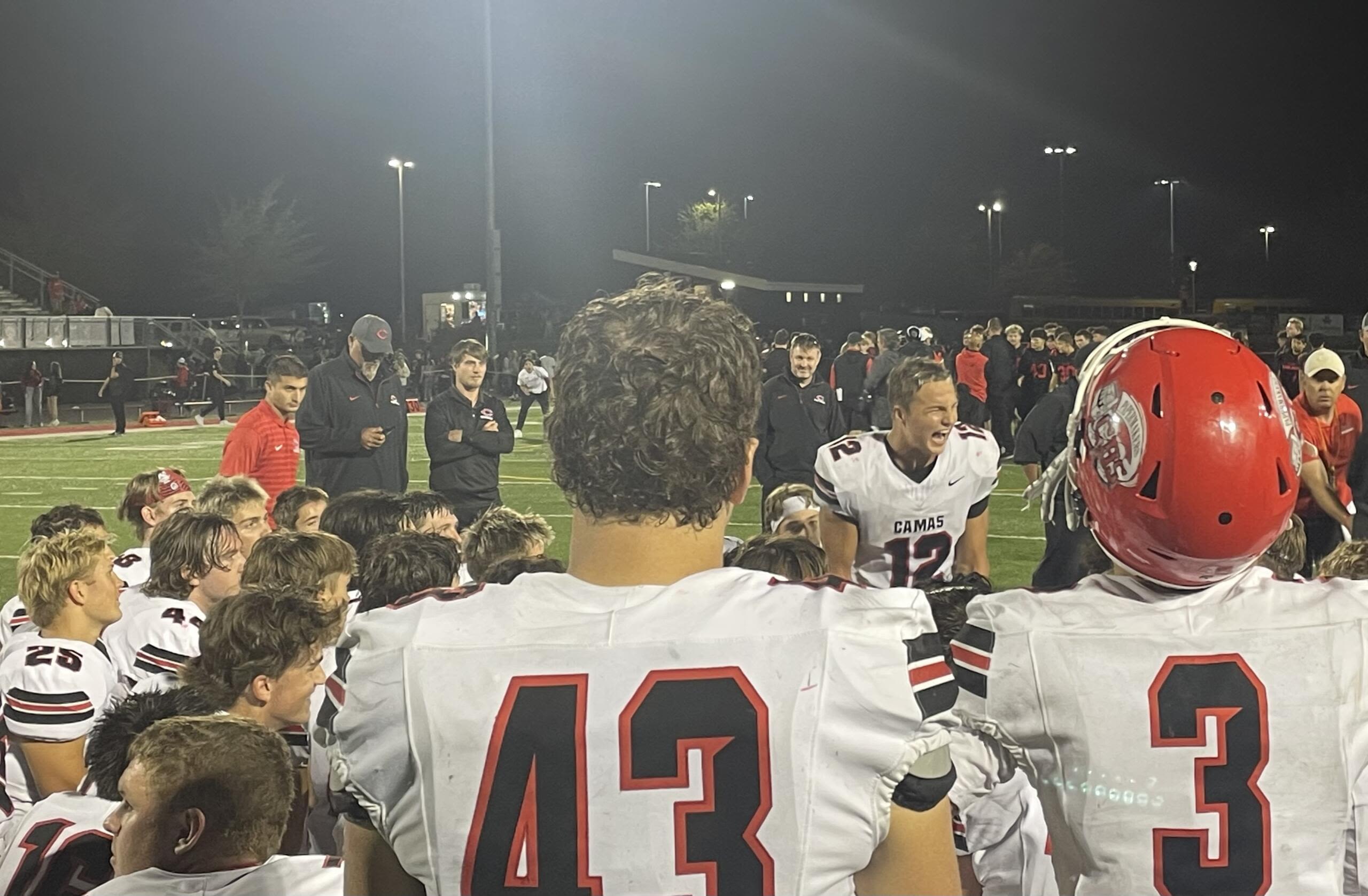 Camas football team finds groove in 48-6 win over Clackamas