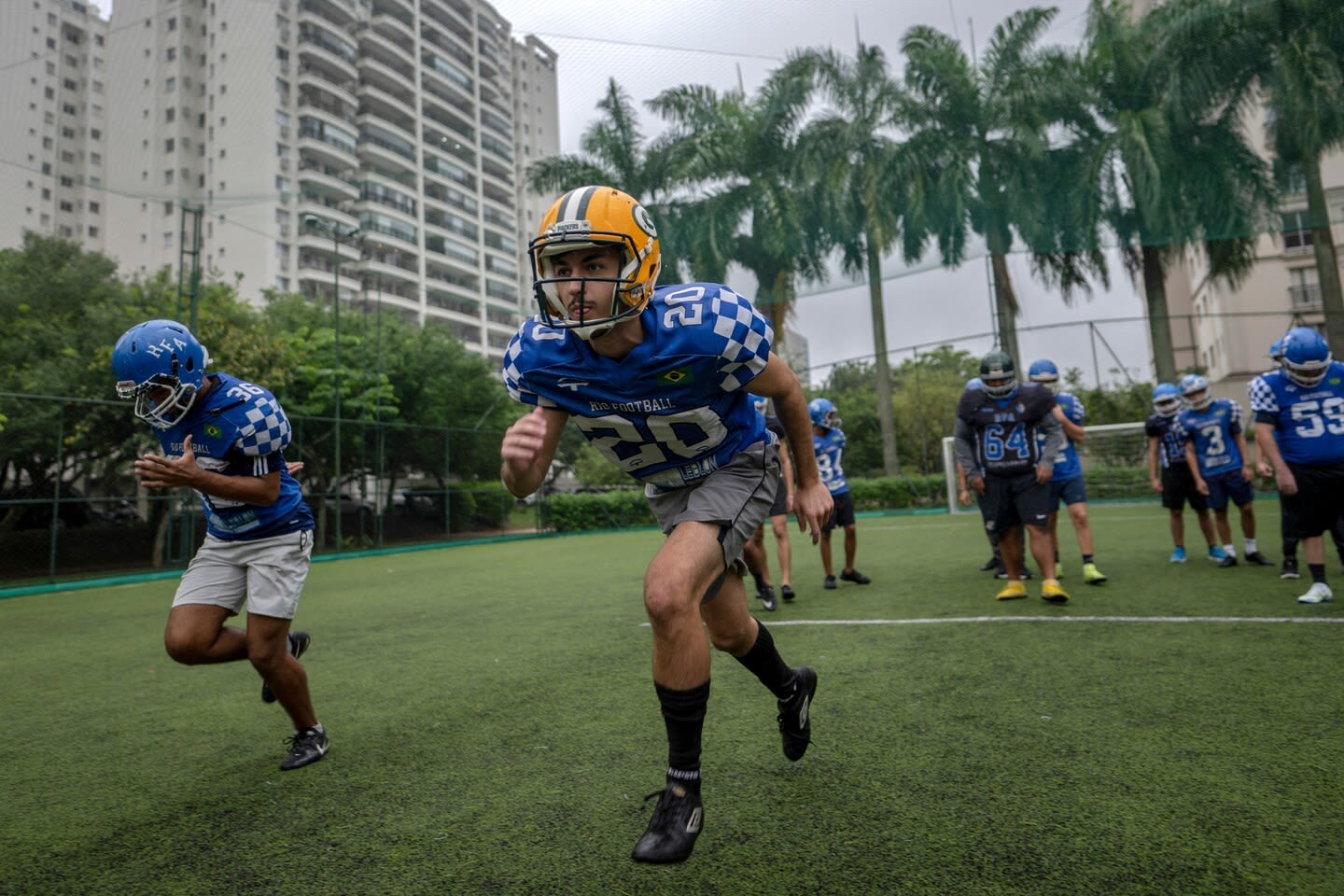 Futebol-crazed Brazil is falling for another kind of football