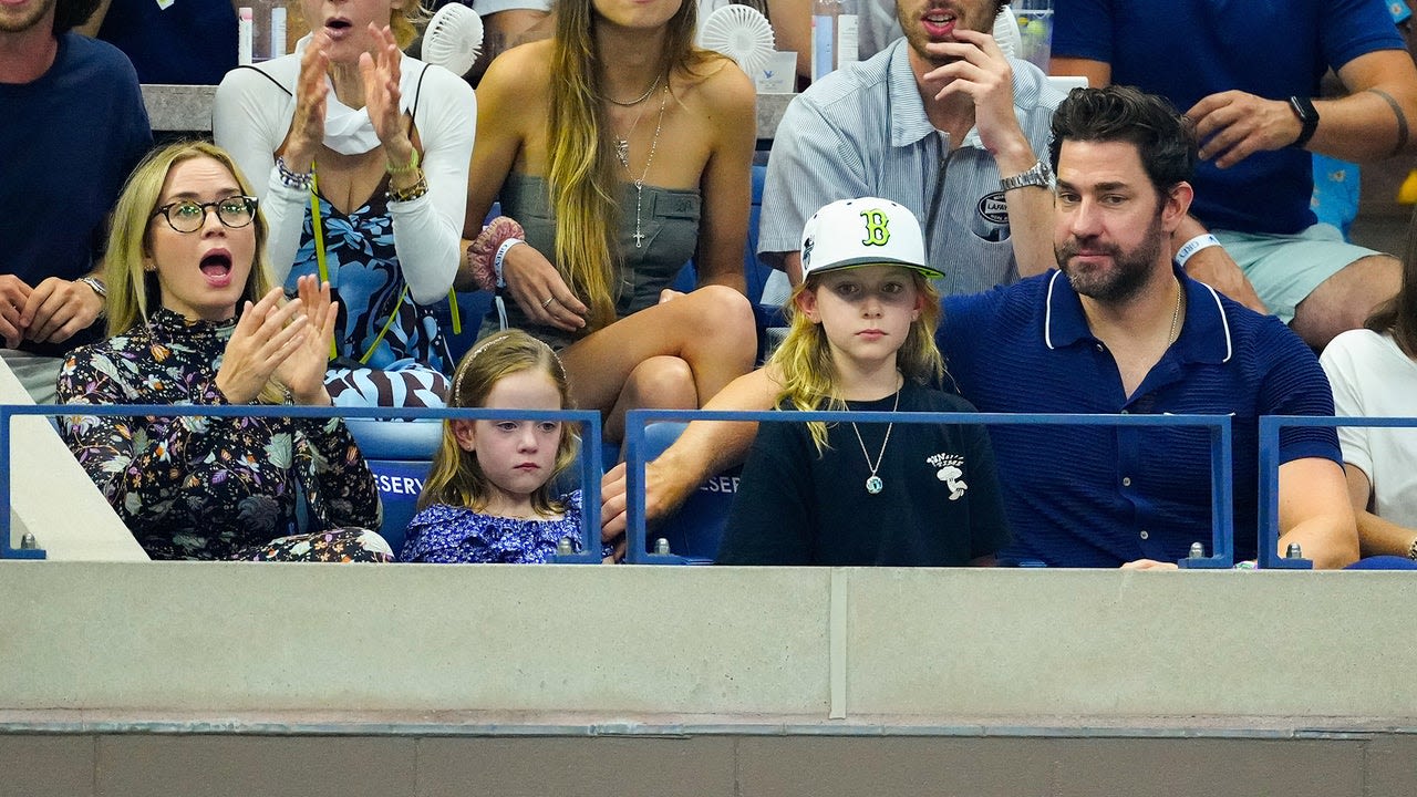 John Krasinski and Emily Blunt's Daughters Enjoy Rare Family Outing at US Open