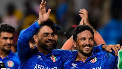 Rashid Khan punished by ICC for breaching code of conduct in Afghanistan's historic win over Bangladesh in T20 World Cup
