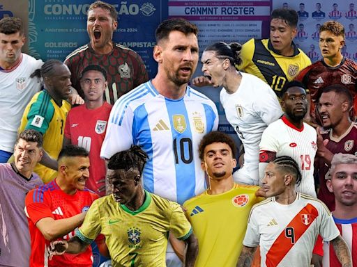 Copa América 2024: todas las listas de buena fe