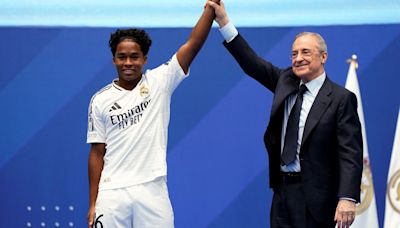 Endrick, presentado en el Real Madrid: "Esto es un sueño. Siempre quise estar acá"