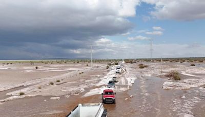 Floods, fires, haboob hit New Mexico Wednesday