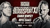 Charlie Dempsey se enfrentará a Royce Isaacs en GCW Bloodsport XI