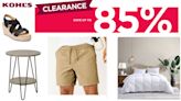 Kohl’s is having a huge clearance sale with up to 85% off