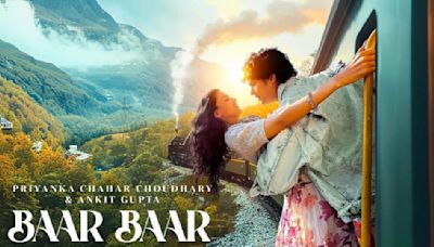 Priyanka Chahar Choudhary and Ankit Gupta’s music video Baar Baar first look poster OUT