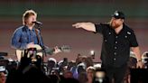 Ed Sheeran Brings Out Luke Combs for Surprise Duet of 'Life Goes On' at 2023 ACM Awards