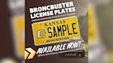 Garden City Community College debuts Broncbuster license plate