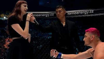 MMA fighter loses cage fight, then gets rejected by girlfriend in front of 20,000 people