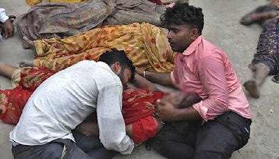 Hathras Stampede: Bodies on ice blocks, kin wait for autopsy; others look for missing loved ones